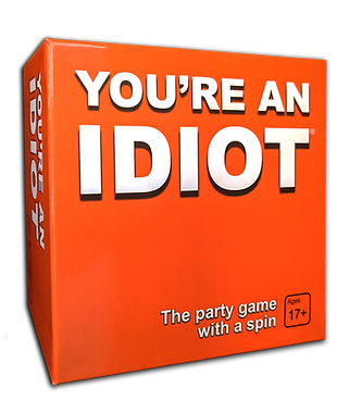 You're an Idiot game box