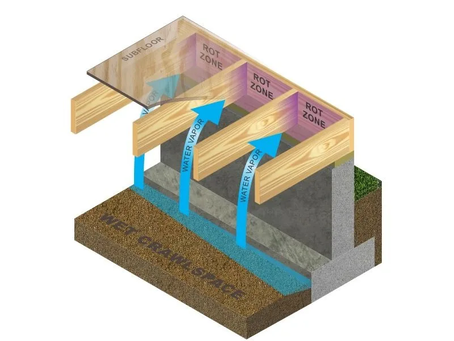 Why Crawl Space Moisture Leads to Wood Rot: What Atlanta Homeowners Need to Know