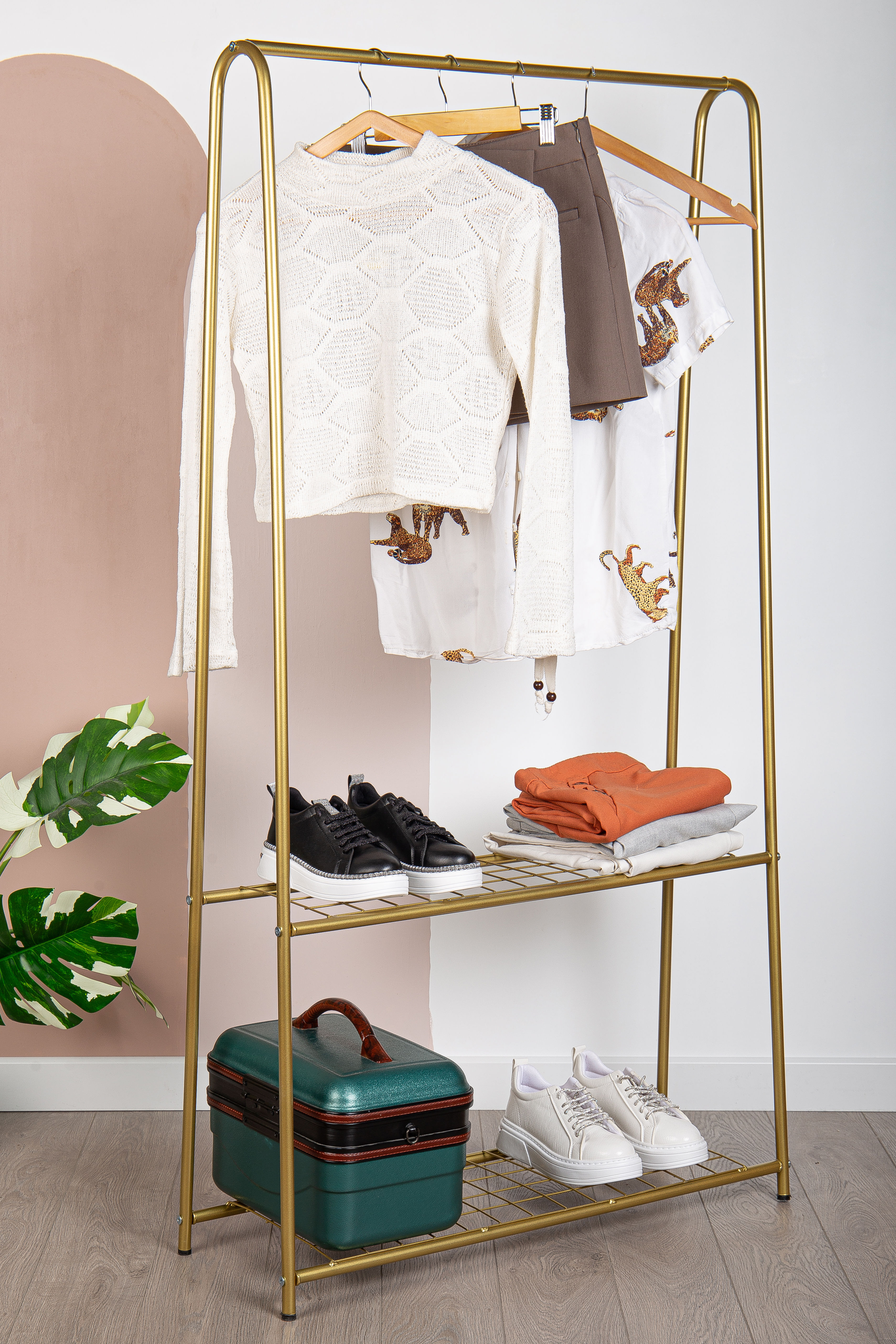 Double Racked Clothing Hanger