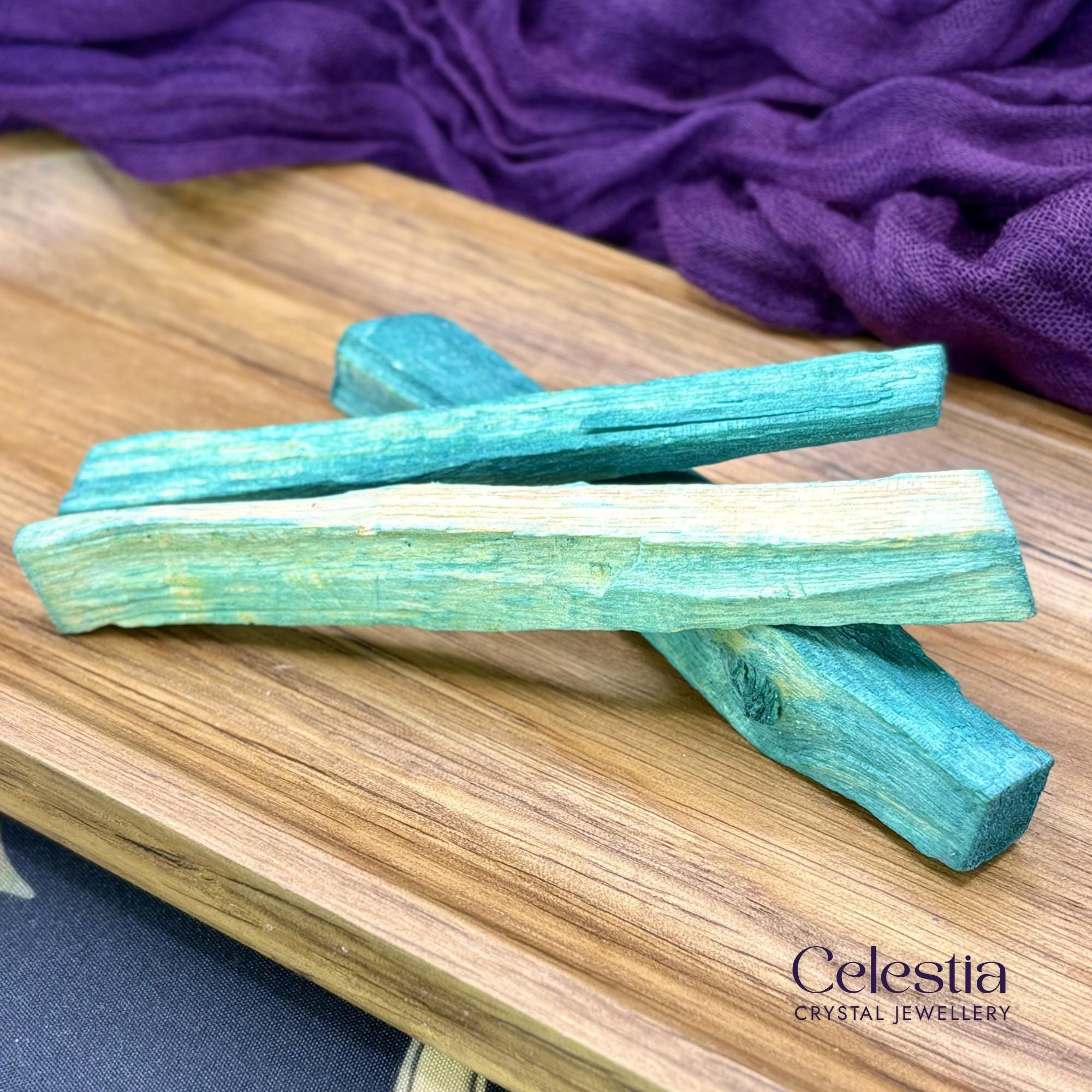 Mint Infused Palo Santo Smudge Sticks | Energy Cleansing Wood