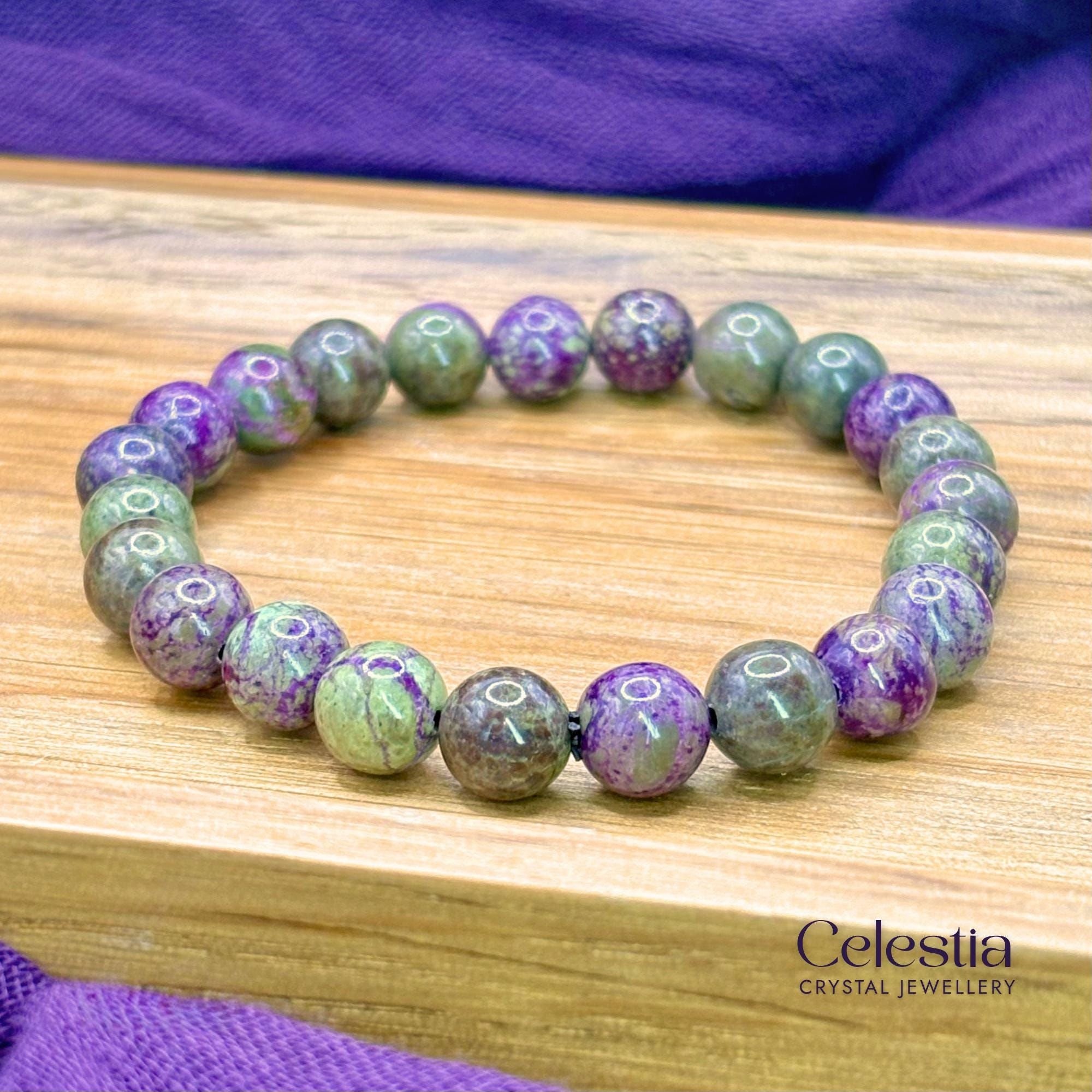 Atlantisite Bracelet | Natural Gemstone Crystal Stacking Jewellery