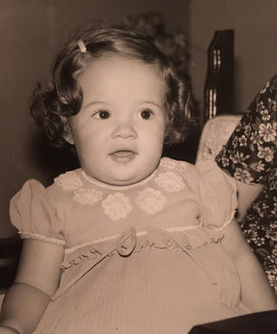 Miji Velázquez at 2 years old