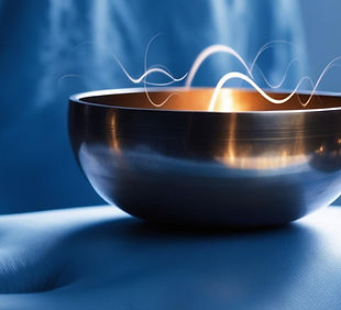 Klangschalen Anwendung