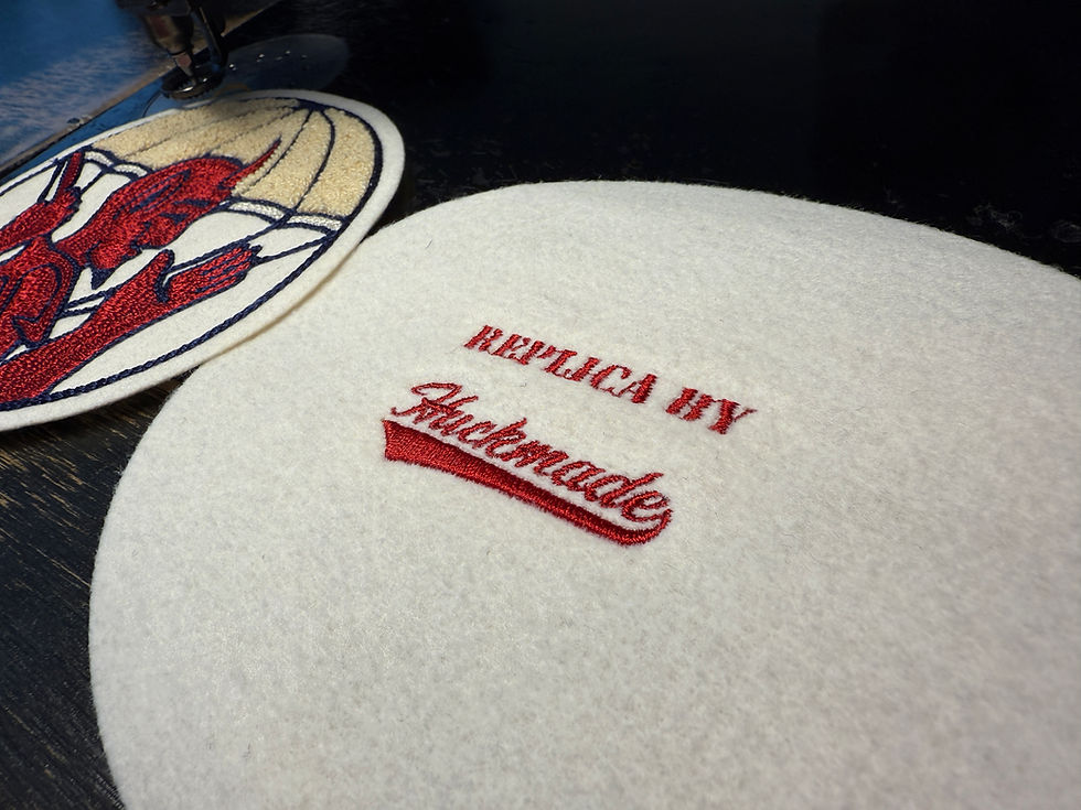 Thumbnail: Replica 504th Red Devils Chainstitch and Chenille Patch