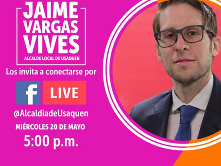 Jaime Vargas Vives Alcalde Local de Usaquén 