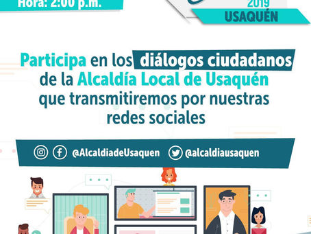 Todos a Participar en los Diálogos Ciudadanos
