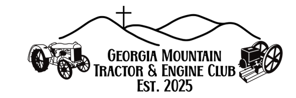 GMTEC Georgia Mountain Tractor and Engine Club Est. 2025 Main Logo