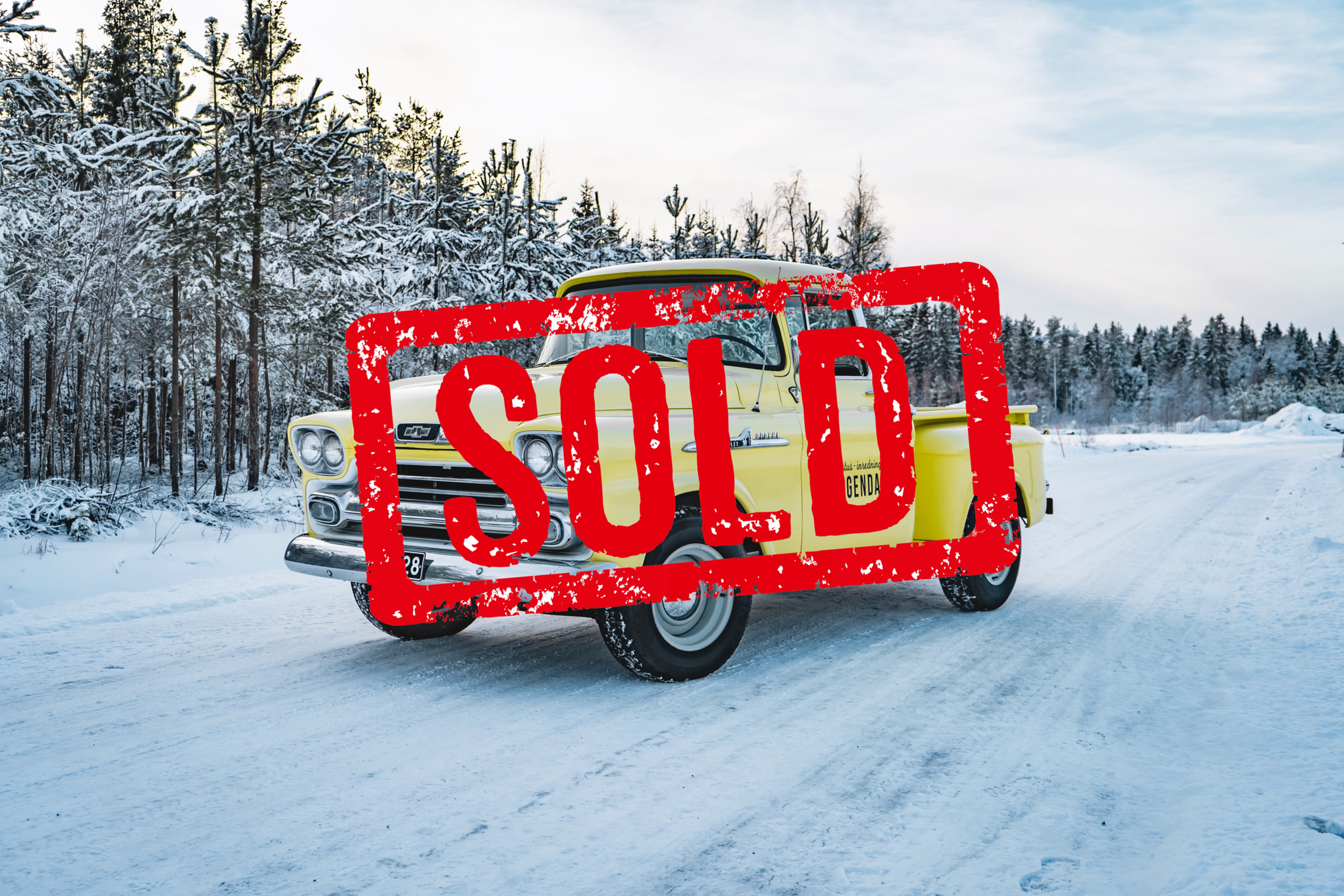 SOLD! Chevrolet Apache -58