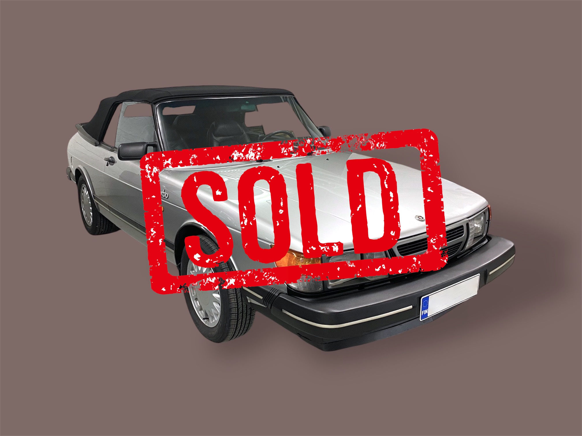 SOLD! Saab 900 turbo cabriolet -86