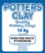POTTERS CLAY - High Fire White Stoneware | Wellington Potters Supplies NZ