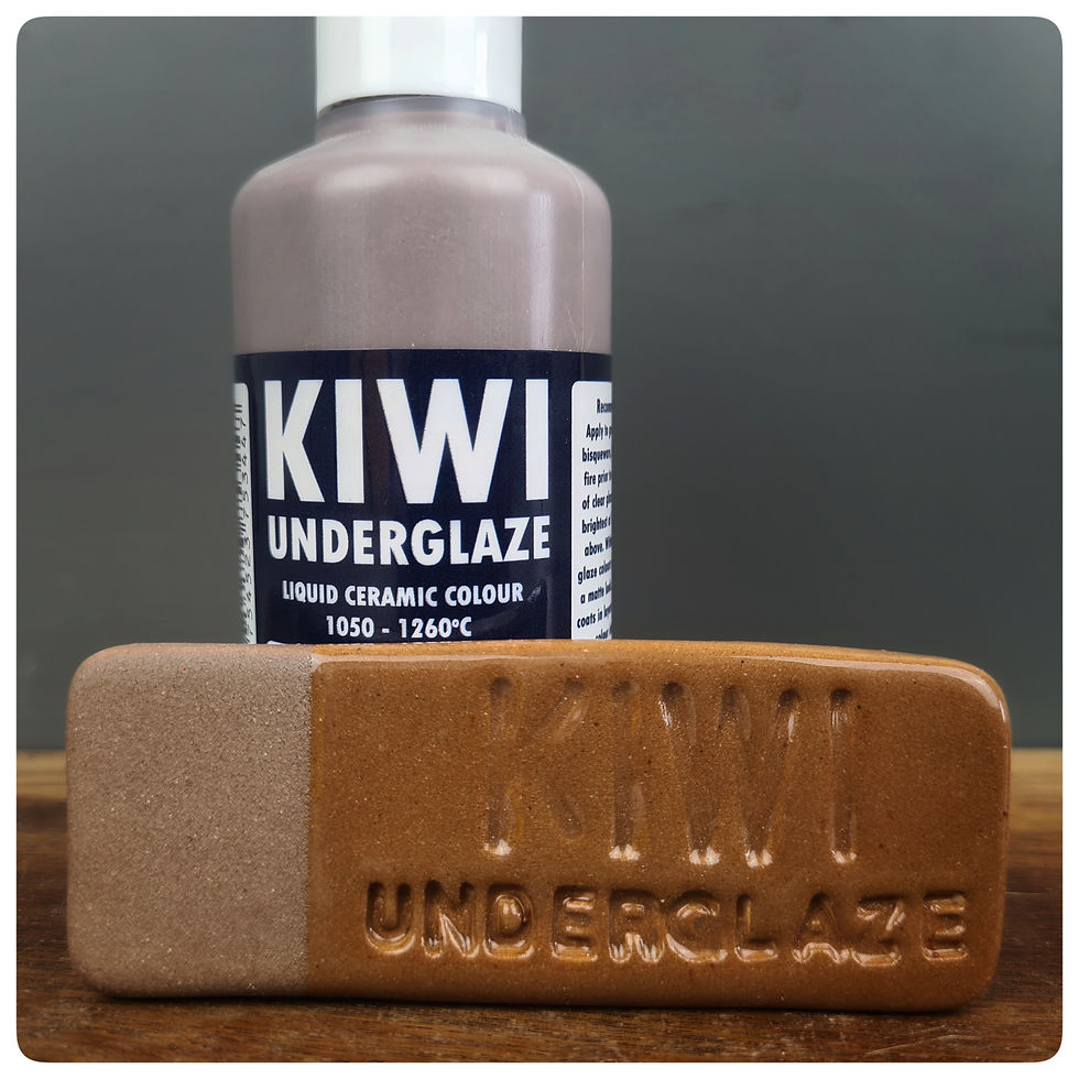 Chestnut Brown -  Kiwi Underglaze - pottery, ceramics |  ONLINE SHOP | Wellington Potters Supplies Ltd. | NZ