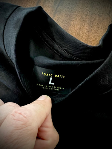 Short Sleeve "Casuals" T-Shirt (Black) - Image 3