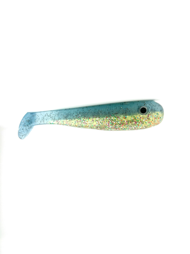 Toxic Baits “Dart” 2-pack (Blue Rainbow Sparkle) | Toxic Baits