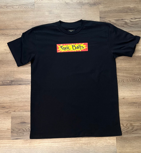 Short Sleeve "TOXIC BAITS"  T-Shirt (Black)