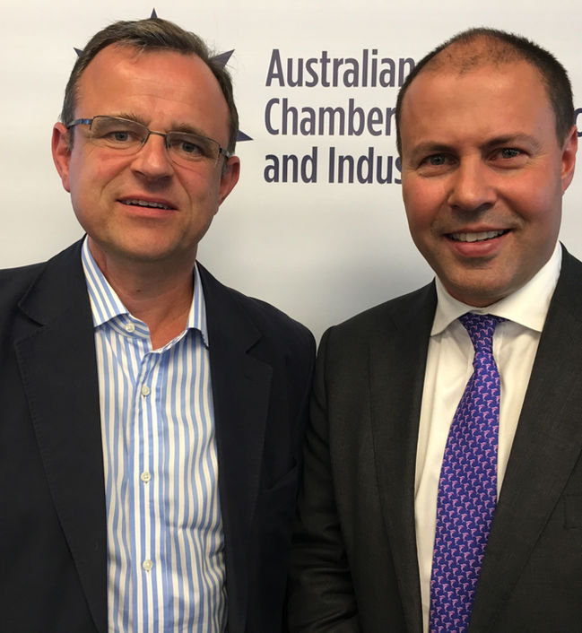 Edge talks energy efficiency with Minister Frydenberg