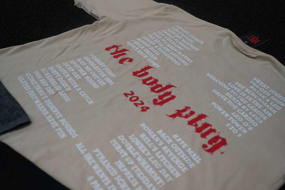 Thumbnail: BODY PLUG WORLD TOUR TEE