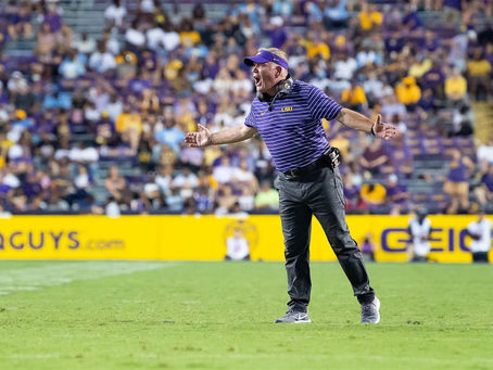 Brian Kelly Speaks After LSU's First Spring Practice 
