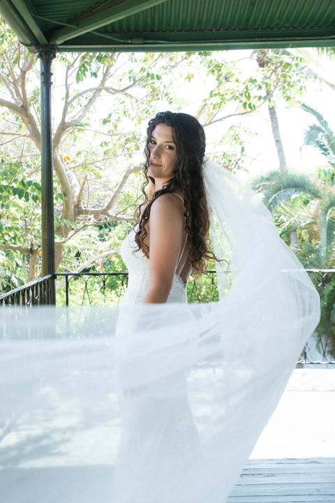 Bridal Portraits at The Hemingway Home