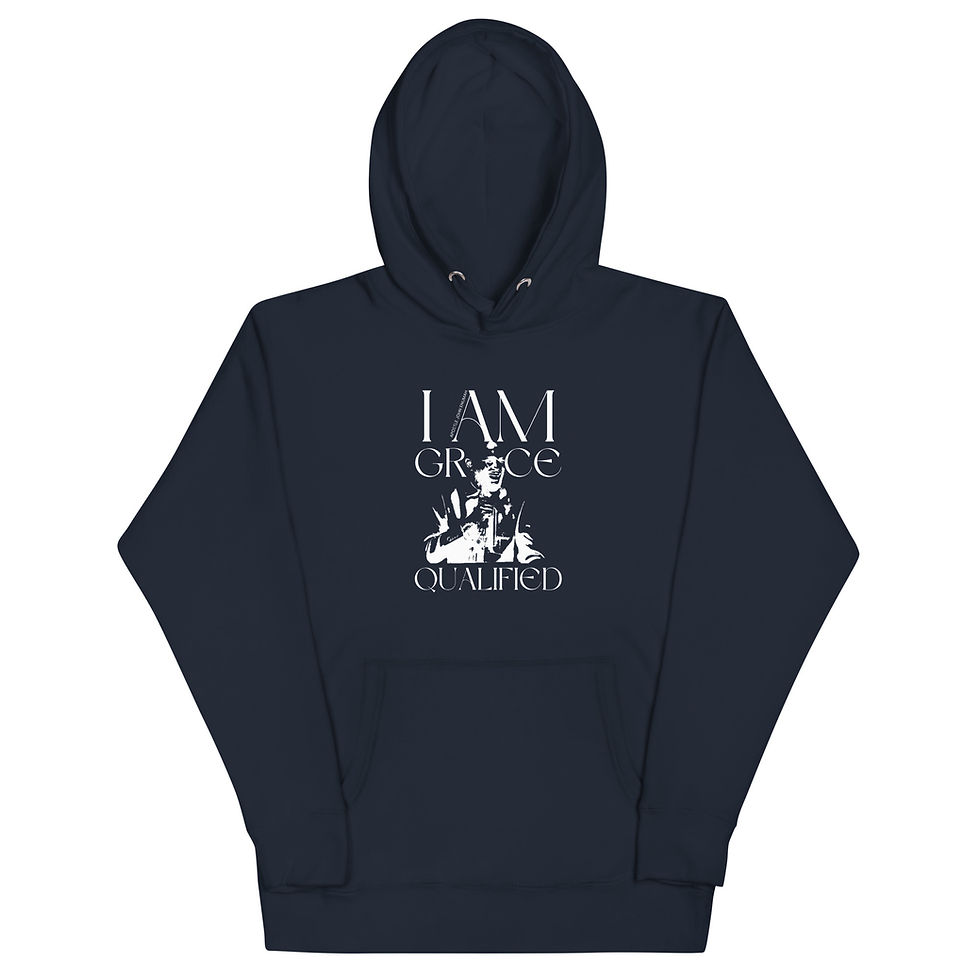 Thumbnail: 'I Am Grace Qualified' Hoodie