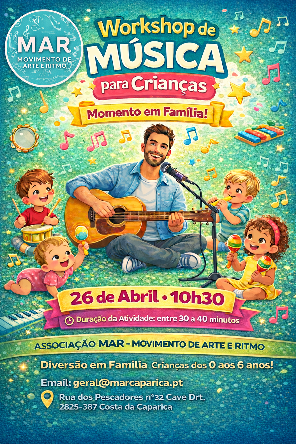 Momento Musical em Familia