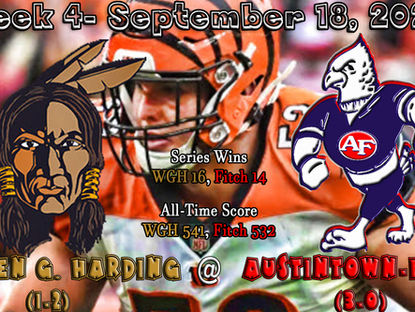 Week 4- Warren G. Harding (1-2) @ Austintown Fitch (3-0)