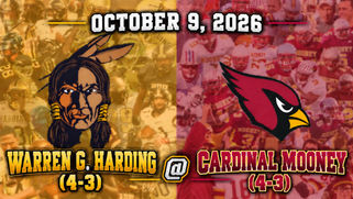 Week 8- Warren G. Harding (4-3) @ Cardinal Mooney (4-3)