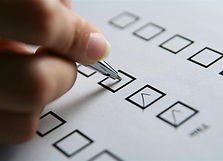 Filling Checklist Form