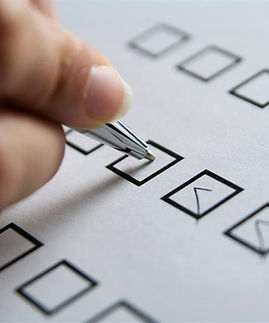 Filling Checklist Form