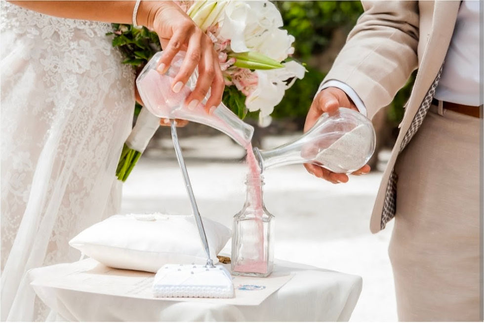 Symbolic Sand Ceremony - North East