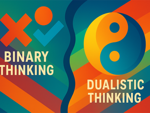 Image depicting Binary vs Dualistic Thinking