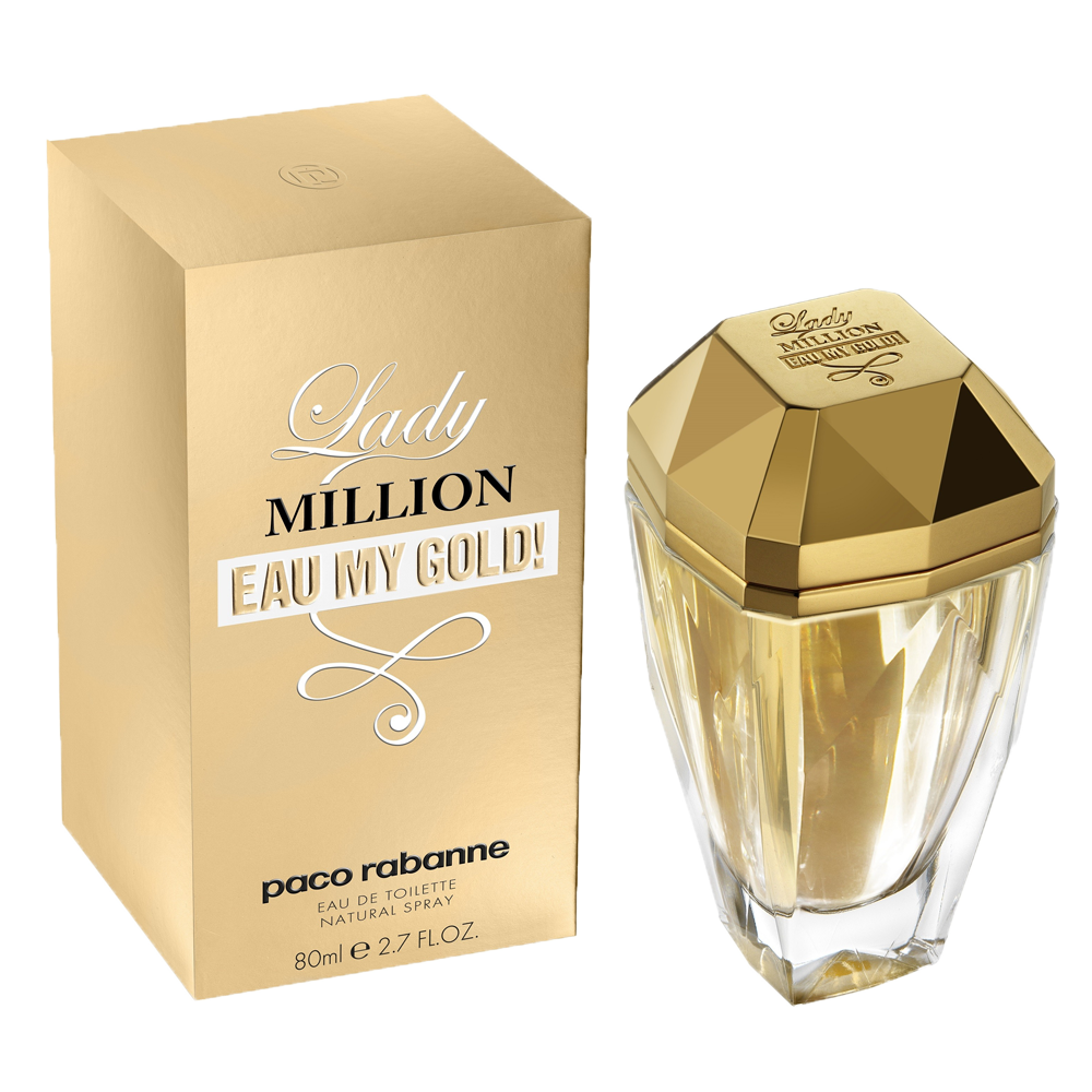Paco Rabanne Lady Million Gold 80ml