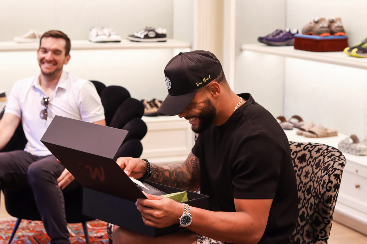 Unboxing with NFL Player Dax Prescott
