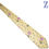 Miniature : Double Floral w/ Yellow Custom Fabric Necktie