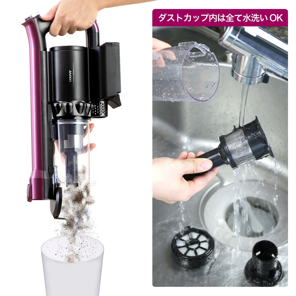 Thumbnail: SOUYI SY-136 吸拖兩用無線吸塵機連拖地頭連布