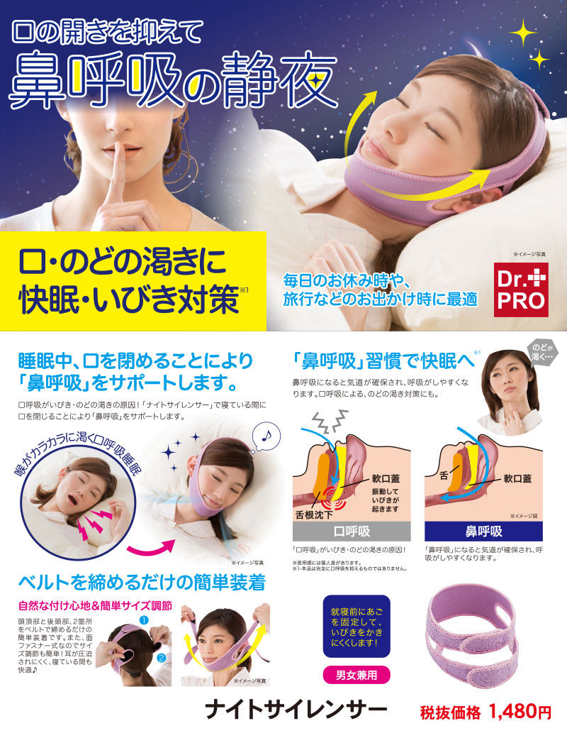 縮圖：Dr. Pro 防鼻鼾臉帶