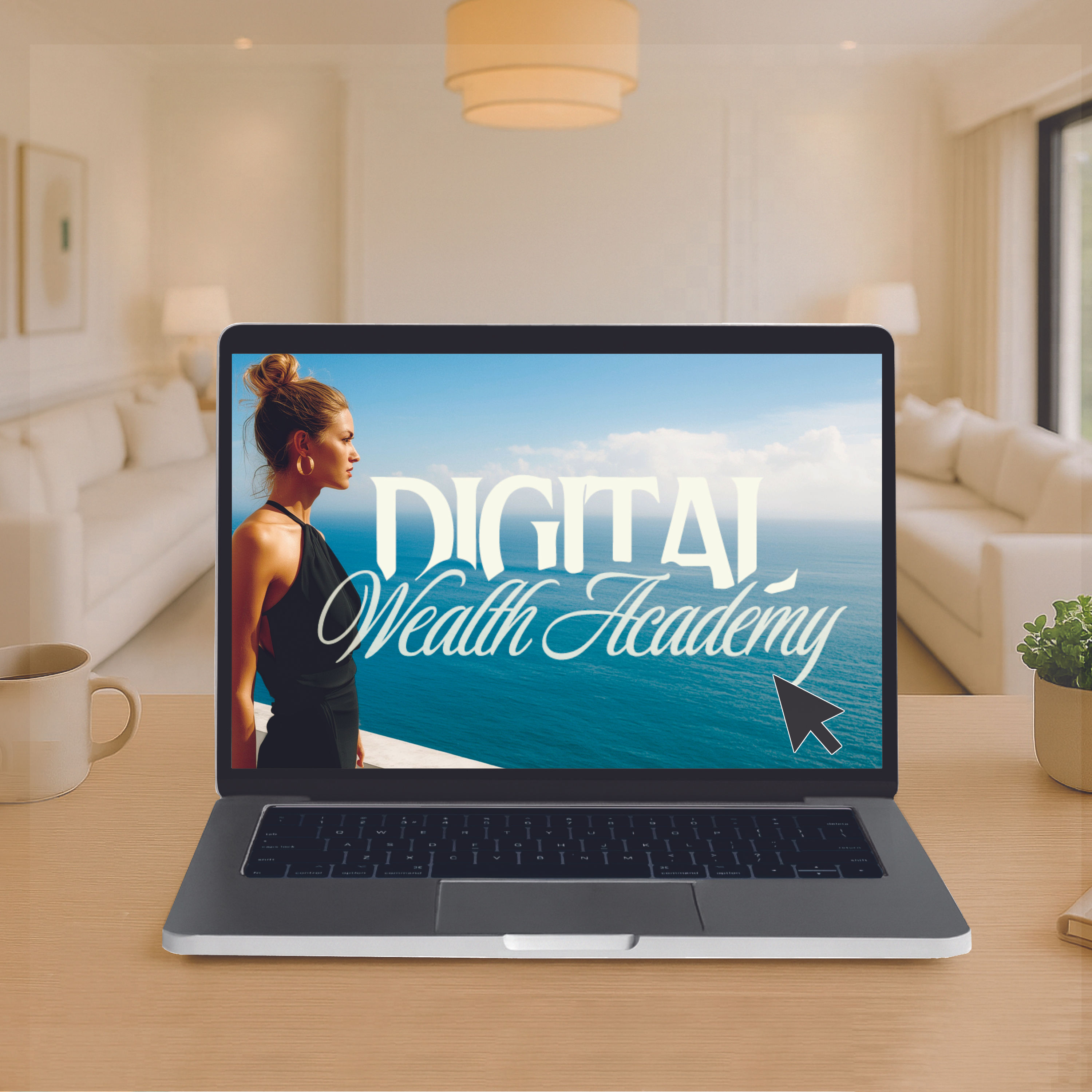 Digital Wealth Academy Sneak Peek on laptop screen