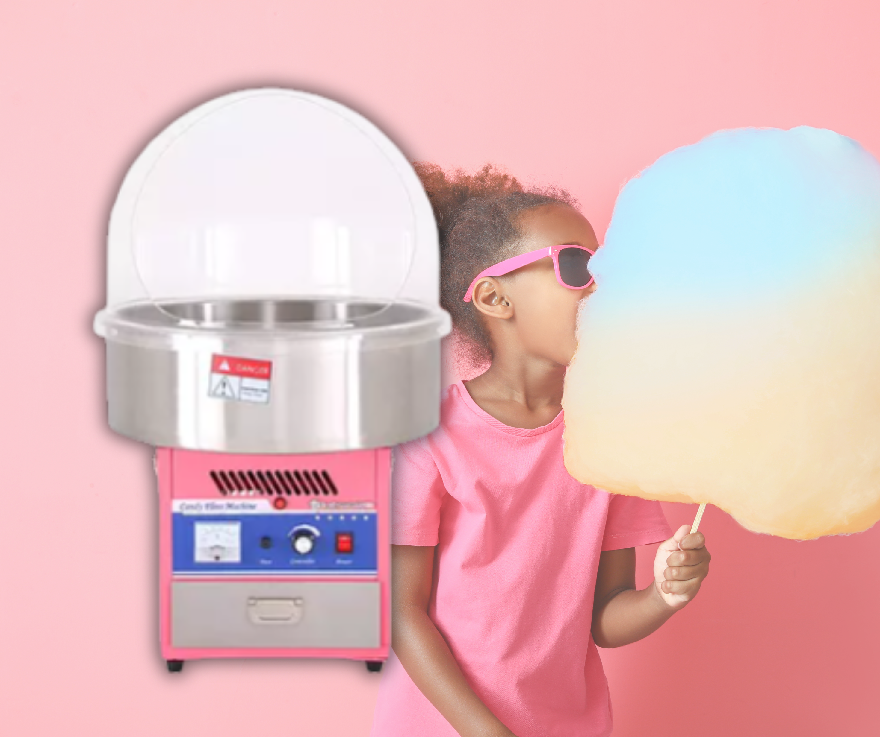 Machine à barbe à papa