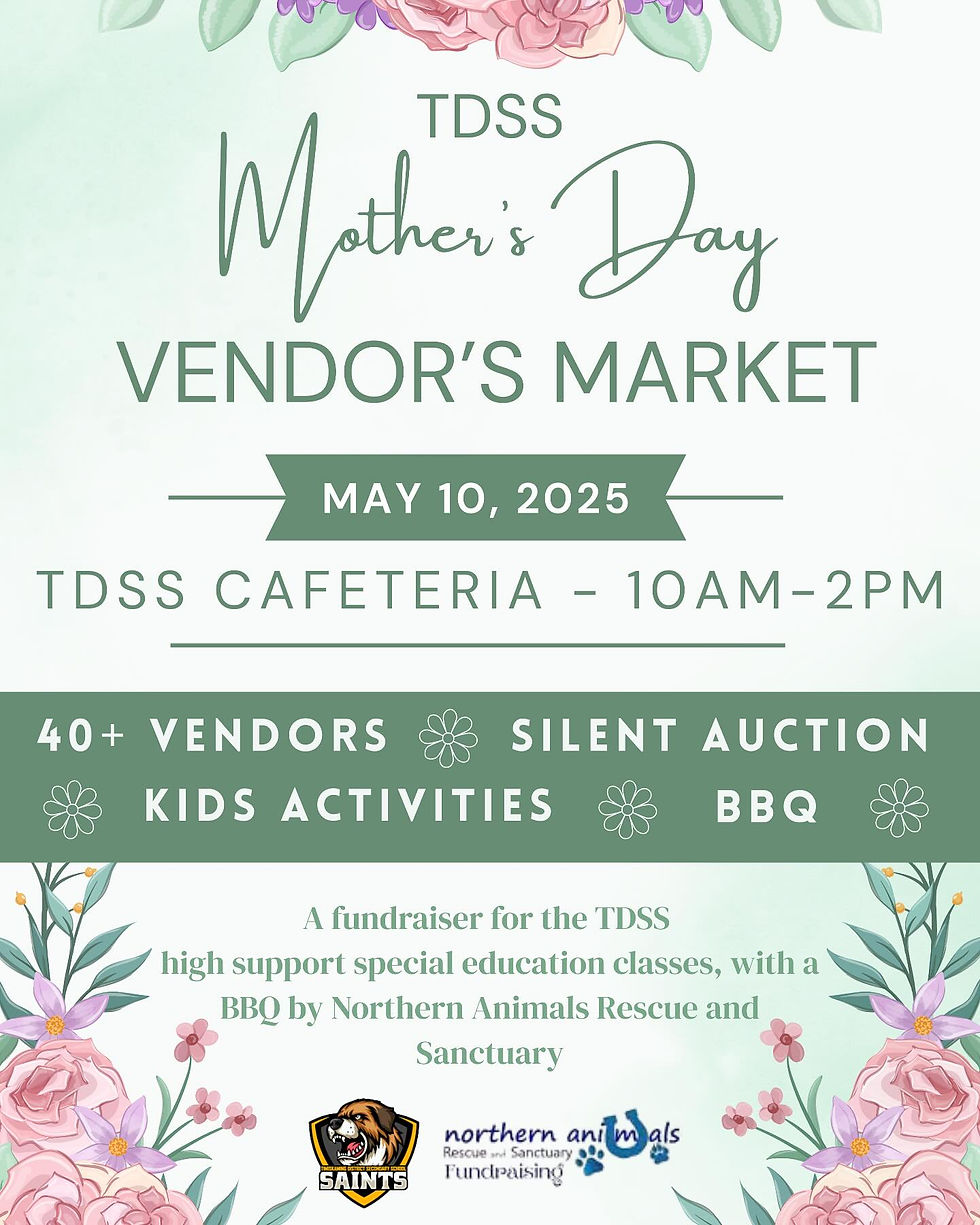 TDSS Mother's Day Vendor's Market: May 10th