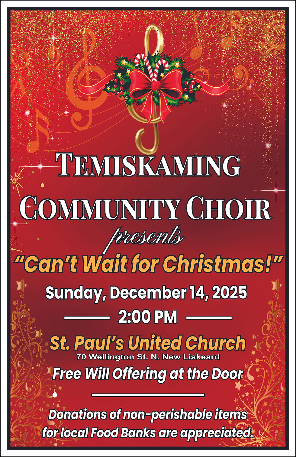 Temiskaming Community Choir: Dec 14