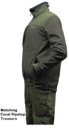viper softshell jacket