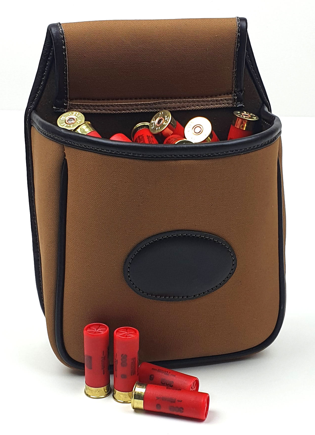 Canvas & Leather Cartridge Pouch