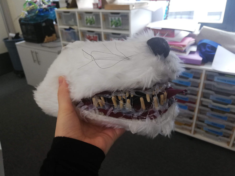 Participants Puppet Head Model