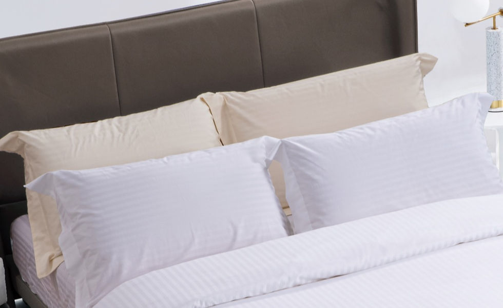 Thumbnail: White Strisce Pillowcase