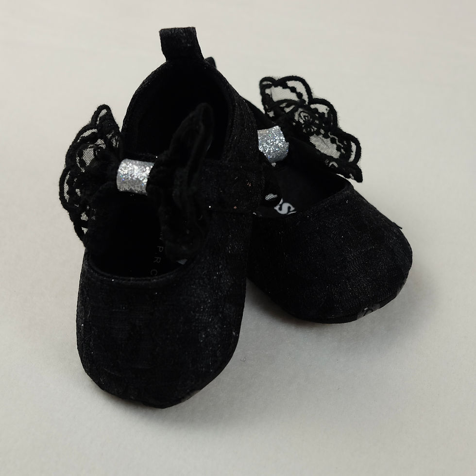 Thumbnail: Baby Girl Black Shoes