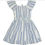 Thumbnail: JAPNA Blue & White Lurex Dress