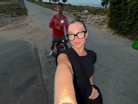 Sunrise bike rides in Vietnam