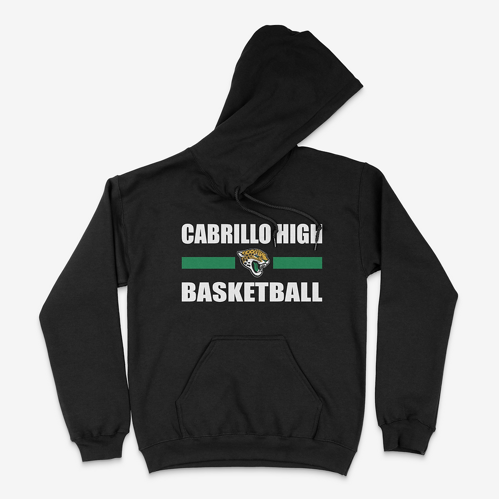 Cabrillo Boys Basketball Hoodie (Black)