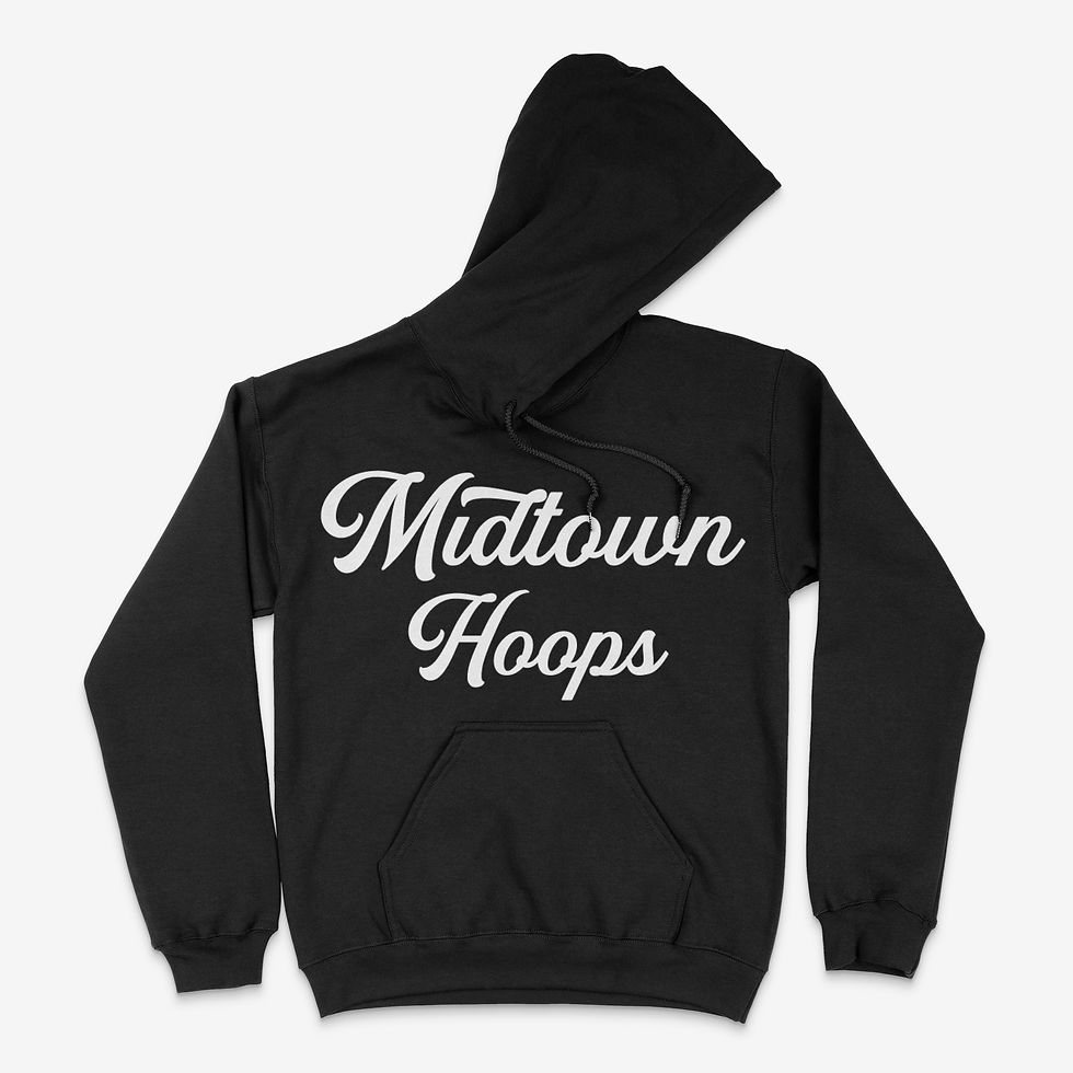 Midtown Hoops Hoodie (Black)
