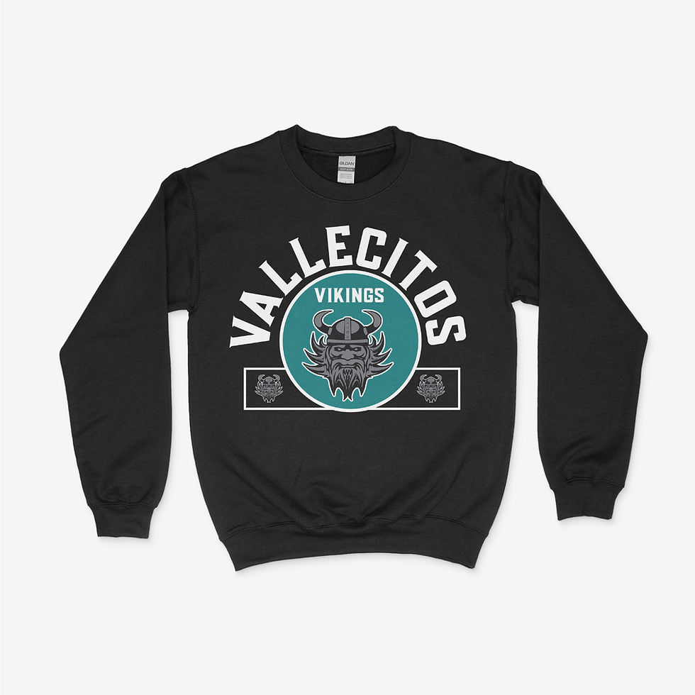 Vallecitos Crewneck 1 (Black)