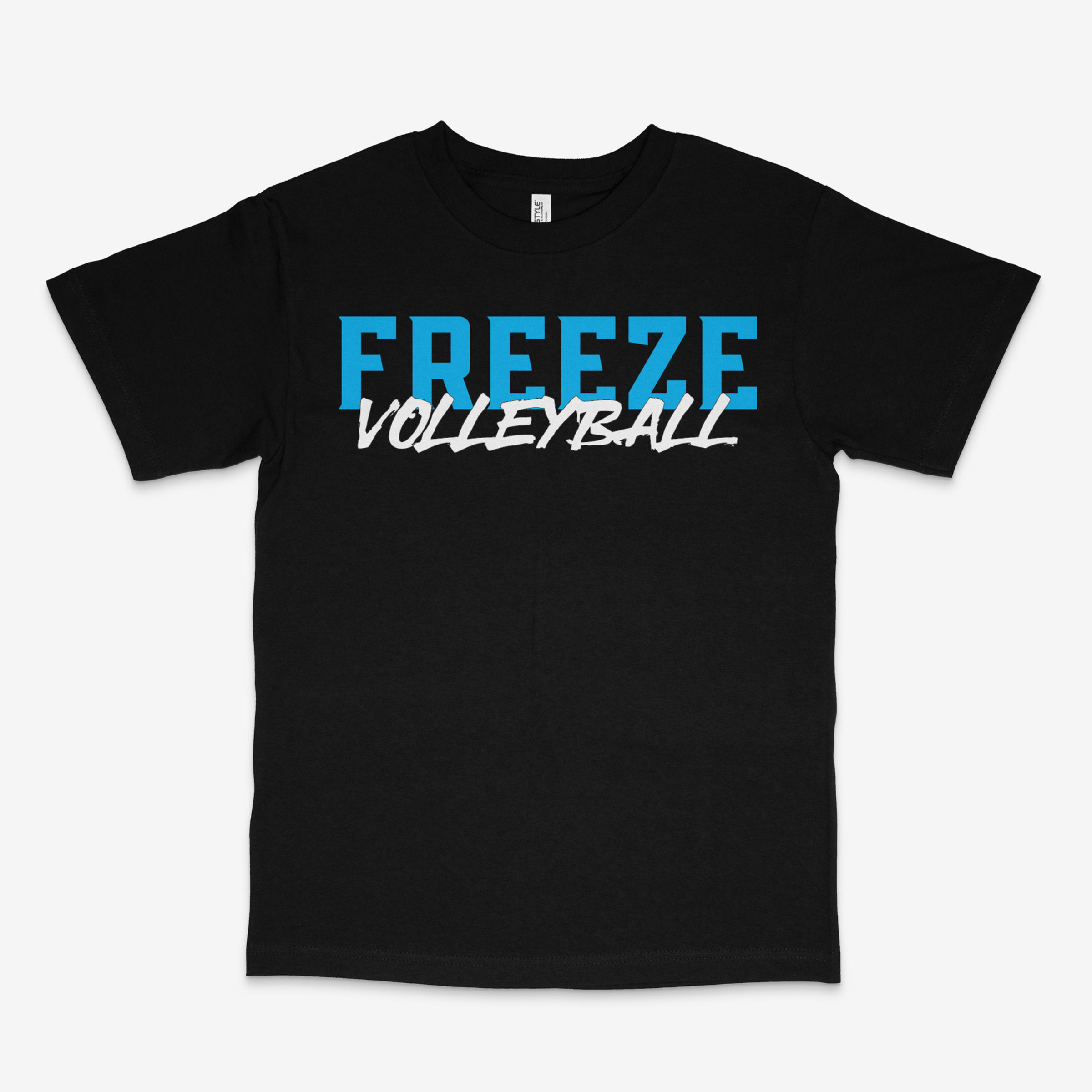 Freeze Volleyball Team Dri Fit Tee (Black)